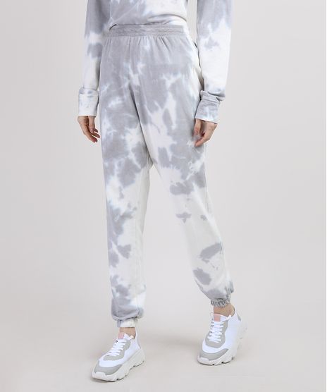 Calca-de-Moletom-Feminina-Mindset-Jogger-Cintura-Alta-Estampada-Tie-Dye-Cinza-9951137-Cinza_1