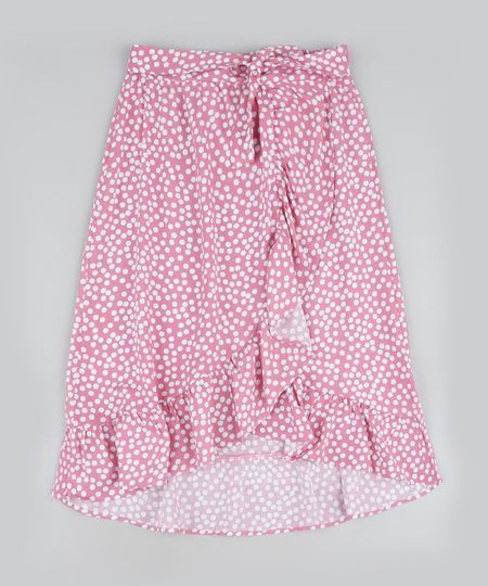 Saia-Infantil-Midi-Estampa-de-Poa-com-Babado-Rosa-Claro-9950183-Rosa_Claro_1