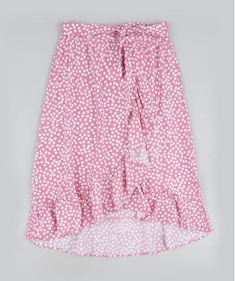 Saia-Infantil-Midi-Estampa-de-Poa-com-Babado-Rosa-Claro-9950183-Rosa_Claro_1