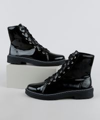 Bota-Coturno-Feminina-Oneself-Cano-Curto-em-Verniz--Preta-9949800-Preto_1