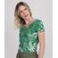 Blusa-Feminina-Estampada-de-Abacaxi-Manga-Curta-Decote-Redondo-Verde-9942534-Verde_1