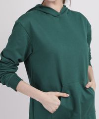 Vestido-Blusao-de-Moletom-Feminino-Mindset-Midi-com-Capuz-e-Bolso-Manga-Longa-Verde-Escuro-9951156-Verde_Escuro_4