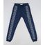 Calca-de-Moletom-Infantil-Mescla-Jogger-com-Recorte-Azul-Marinho-9945150-Azul_Marinho_1