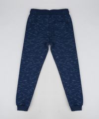 Calca-de-Moletom-Infantil-Mescla-Jogger-com-Recorte-Azul-Marinho-9945150-Azul_Marinho_2