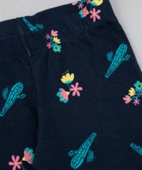 Conjunto-Infantil-Blusa-Estampada-de-Lhama-e-Babado-Rosa---Bermuda-Floral-Ciclista-Preta-9942981-Preto_4