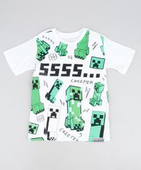 Camiseta-Infantil-Minecraft-Manga-Curta--Off-White-9942946-Off_White_1