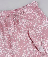 Saia-Infantil-Midi-Estampa-de-Florezinhas-com-Babado-Rosa-Claro-9950181-Rosa_Claro_3