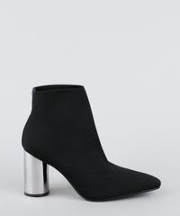 Bota-Feminina-Oneself-Salto-Alto-Metalizado-Cano-Curto--Preta-9948095-Preto_2