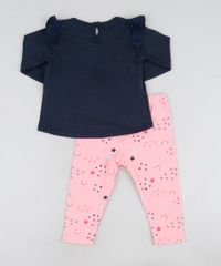 Conjunto-Infantil-Blusa-Azul-Marinho-com-Babado-Manga-Longa---Calca-Legging-Rosa-Claro-9919753-Rosa_Claro_2