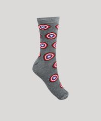 Meia-Masculina-Cano-Alto-Capitao-America-Estampada-Cinza-Mescla-9787894-Cinza_Mescla_1