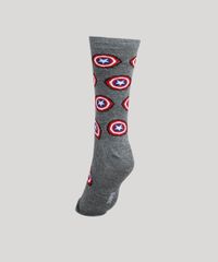 Meia-Masculina-Cano-Alto-Capitao-America-Estampada-Cinza-Mescla-9787894-Cinza_Mescla_2