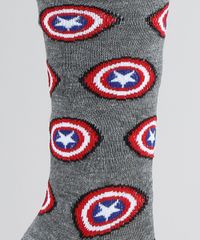 Meia-Masculina-Cano-Alto-Capitao-America-Estampada-Cinza-Mescla-9787894-Cinza_Mescla_3