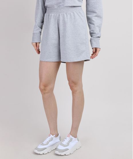 Short-de-Moletom-Mindset-Cintura-Alta-Cinza-Mescla-9950802-Cinza_Mescla_1