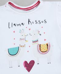 Blusa-Infantil-Lhamas-com-Babados-Manga-Curta-Off-White-9946075-Off_White_3