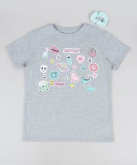 Blusa-Juvenil--Objetos-Manga-Curta-Decote-Redondo-Cinza-Mescla-9944565-Cinza_Mescla_1