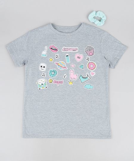 Blusa-Juvenil--Objetos-Manga-Curta-Decote-Redondo-Cinza-Mescla-9944565-Cinza_Mescla_1 Blusa-Juvenil--Objetos-Manga-Curta-Decote-Redondo-Cinza-Mescla-9944565-Cinza_Mescla_1