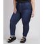 Calca-Jeans-Feminina-Plus-Size-Sawary-Cropped-Cintura-Alta-Barra-Dobrada-com-Strass-Azul-Escuro-9945255-Azul_Escuro_1