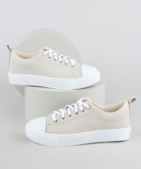 Tenis-Feminino-Oneself-Recorte-na-Ponta-Bege-Claro-9948269-Bege_Claro_1