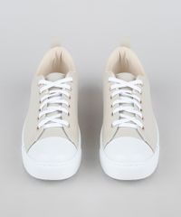 Tenis-Feminino-Oneself-Recorte-na-Ponta-Bege-Claro-9948269-Bege_Claro_5