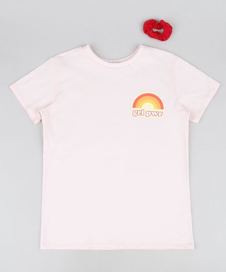 Blusa-Juvenil-GRL-PWR-com-Arco-Iris-Manga-Curta-Decote-Redondo-Rosa-Claro-9946834-Rosa_Claro_1 Blusa-Juvenil-GRL-PWR-com-Arco-Iris-Manga-Curta-Decote-Redondo-Rosa-Claro-9946834-Rosa_Claro_1