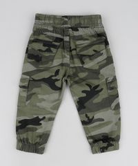 Calca-Infantil-Jogger-Estampada-Camuflada-Com-Bolsos-Verde-Militar-9946860-Verde_Militar_2