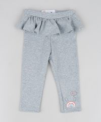 Calca-Legging-Infantil-Coelha-Arco-Iris-com-Babado-Cinza-Mescla-9919757-Cinza_Mescla_1