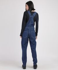 Macacao-Jeans-Feminino-Relaxed-com-Bolsos-Azul-Escuro-9946100-Azul_Escuro_2