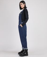 Macacao-Jeans-Feminino-Relaxed-com-Bolsos-Azul-Escuro-9946100-Azul_Escuro_3