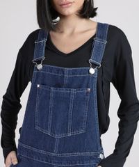 Macacao-Jeans-Feminino-Relaxed-com-Bolsos-Azul-Escuro-9946100-Azul_Escuro_4