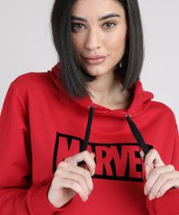 Blusao-de-Moletom-Feminino-Marvel-com-Capuz-e-Bolso-Vermelho-9901205-Vermelho_5