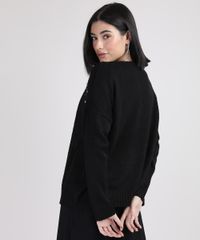 Cardigan-de-Trico-Feminino-com-Aviamento-Metalizado-Preto-9945806-Preto_2