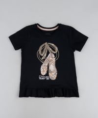 Blusa-Infantil-Sapatilha-com-Paetes-e-Tule-Manga-Curta-Preta-9944326-Preto_1