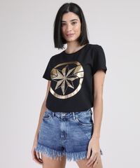 Blusa-Feminina-Capita-Marvel-Metalizada-Manga-Curta-Decote-Redondo-Preta-9947856-Preto_1