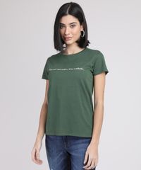 Blusa-Feminina--I-m-Realistic--Manga-Curta-Decote-Redondo-Verde-Escuro-9947765-Verde_Escuro_1