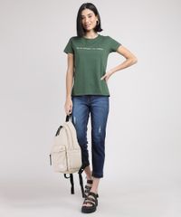 Blusa-Feminina--I-m-Realistic--Manga-Curta-Decote-Redondo-Verde-Escuro-9947765-Verde_Escuro_3