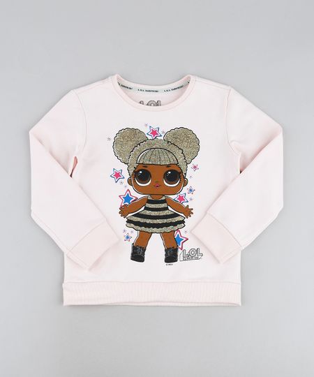 Blusao-Infantil-LOL-Surprise-Queen-B-com-Brilho-Decote-Redondo-Rosa-Claro-9944998-Rosa_Claro_1 Blusao-Infantil-LOL-Surprise-Queen-B-com-Brilho-Decote-Redondo-Rosa-Claro-9944998-Rosa_Claro_1