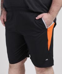 Bermuda-Masculina-Plus-Size-Esportiva-Ace-com-Recortes-Preta-9951649-Preto_1