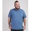 Camiseta-Masculina-Plus-Size-com-Bolso-Manga-Curta-Gola-Careca-Azul-9951574-Azul_1