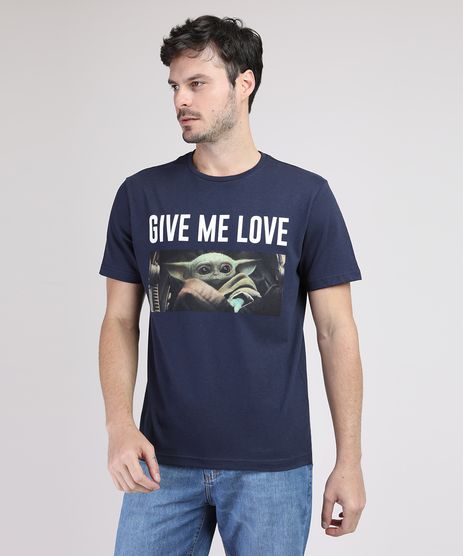 Camiseta-Masculina--Baby-Yoda--Manga-Curta-Gola-Careca-Azul-Marinho-9946945-Azul_Marinho_1