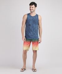 Regata-Masculina-Marmorizada-com-Coqueiro-Gola-Careca-Azul-Marinho-9867572-Azul_Marinho_3