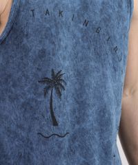 Regata-Masculina-Marmorizada-com-Coqueiro-Gola-Careca-Azul-Marinho-9867572-Azul_Marinho_4