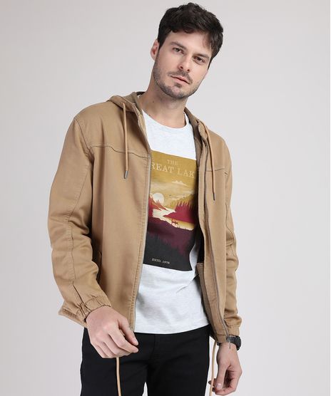 Jaqueta-Masculina-com-Bolsos-e-Capuz-Bege-9943728-Bege_1