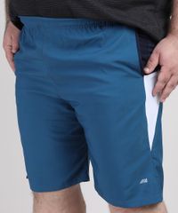 Bermuda-Masculina-Plus-Size-Esportiva-Ace-com-Recortes-Azul-Marinho-9951649-Azul_Marinho_1