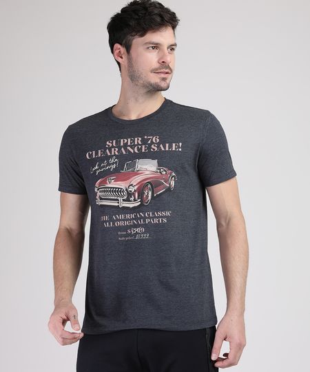 Camiseta-Masculina-Carro--The-American-Classic--Manga-Curta-Gola-Careca-Cinza-Mescla-Escuro-9942895-Cinza_Mescla_Escuro_1