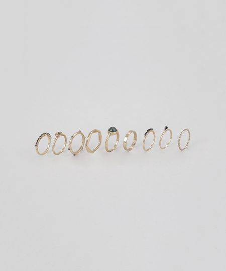 Kit-de-9-Aneis-Dourado-8439368-Dourado_1