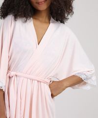 Robe-Feminino-Manga-7-8-com-Renda-Rosa-Claro-9951068-Rosa_Claro_4
