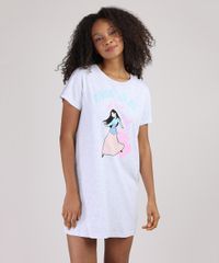 Camisola-Feminina-Mulan-Manga-Curta-Cinza-Mescla-9876307-Cinza_Mescla_1