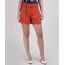 Short-de-Sarja-Feminino-Clochard-Cintura-Alta-com-Cinto-Laranja-9946825-Laranja_1
