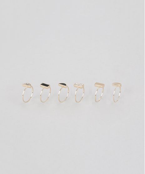 Kit-de-6-Aneis-Dourado-8660707-Dourado_1
