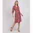 Vestido-Chemise-Feminino-Midi-Estampado-Floral-Manga-Longa-Vermelho-Escuro-9942688-Vermelho_Escuro_1